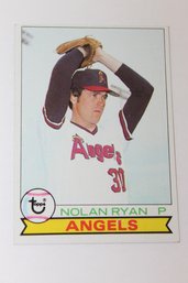 1979 Nolan Ryan Angels Baseball Card
