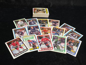 90 Topps Hockey Card Lot 1