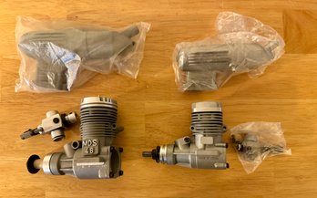 Pair Of RC Engines - Marked MDS 45 & 25