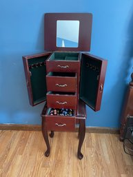 Mahogany Jewelry Chest