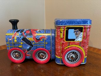 Vintage Spider Man Tin Train (discontinued Design!)