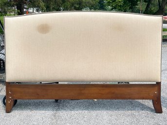 A Beautiful Upholstered King Headboard By Hickory Chair