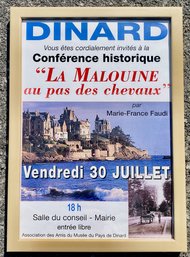 Dinard Museum In France, Conference Poster - Marie-France Faudi