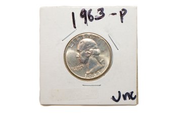 1963-p Silver Quarter Coin