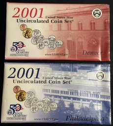 2001 United States Mint Set