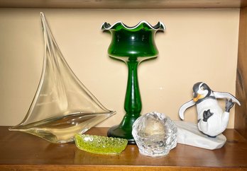 Fenton Glass, And More Art Glass Decor