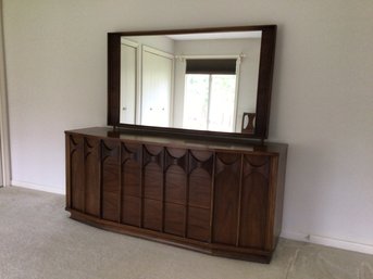 Mid Century Perspecta Credenza With Mirror