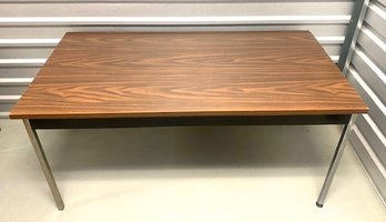 Vintage Knoll Style Oversized Desk (1 Of 2)