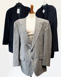 Men's Suits By Burberrys, Oscar DeLaRenta, And More