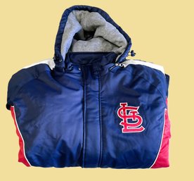 Cardinals 4 In 1 Performace Jacket-NOS-Genuine Major League Merchandise Size Large