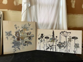 Group Of 2 Canvas Paintings