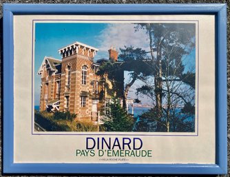 Framed Poster Promoting Dinard France - Pays D'Emeraude