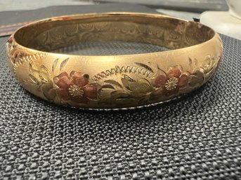 Gold Filled Bangle Bracelet