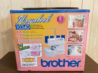 Brother 1034D Homelock Stitch Machine