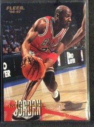 1996-97 Fleer Michael Jordan - K