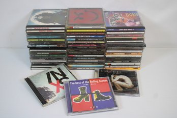 Mixed CDs With INXS, Creed, Rolling Stones, Bon Jovi, Jethro Tull, Bob Dylan, Velvet Revolver & More - Lot 4