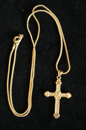 Vintage Cross & Chain