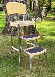 A Mid Century Kitchen Step Stool