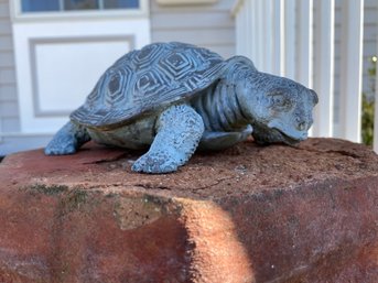 Cast Resin Garden Turtle