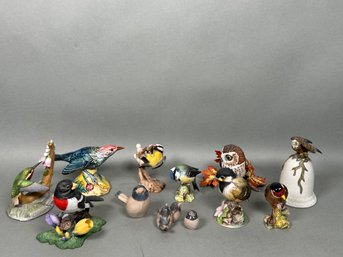 Bird Figurines: Lenox, Andrea By Sadek, Goebel & More