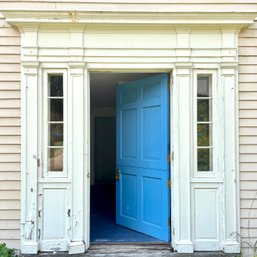 An Exterior Dutch Door - 6 Panel - Wood - AX1 - East Facing