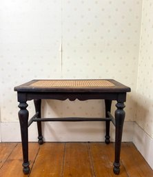 Caned Top Bench Seat