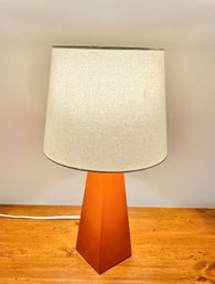 Decorative Mid-Century Style Table Lamp With Shade
