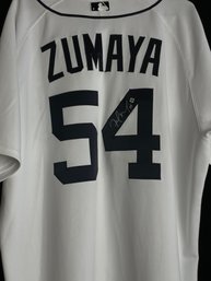 Zumaya Signed Detroit Tigers Jersey