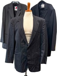 Fine Men's Suits By Brooks Brothers And More - 42 And Larger Sizes