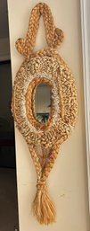 A Woven Rope Mirror