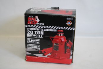 New In Box 20 Ton Hydraulic Bottle Jack From Torin Big Red Jacks