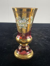 Bohemian Style Pedestal Vase