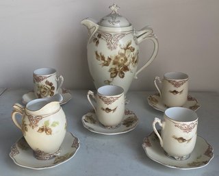 Silesia Old Ivory Partial Chocolate Set