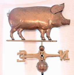 Vintage Pig Weathervane