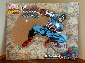 Marvel Comics Captain America Cork Board