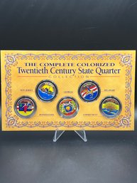 The Complete Colorized Twentieth Century 1999 State Quarter Collection