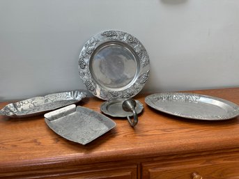 Signed Pewter And More