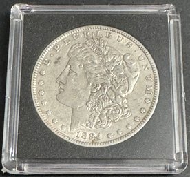 1884 Morgan Silver Dollar