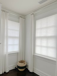A Group Of 4 Cellular Shades - Smith And Noble Twin Cell Light Filtering  Window Shade - Primary