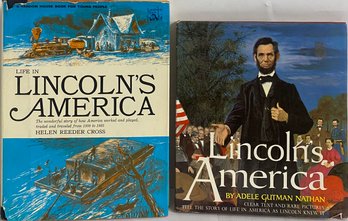 2 Vintage Lincoln Books