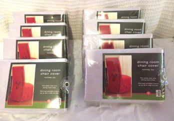 8 Holiday Chair Covers New In Package