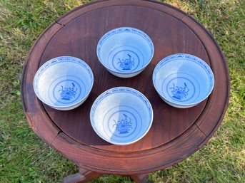Group Of 4 Chinese Bowls