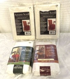 4 Chair Covers New In Package