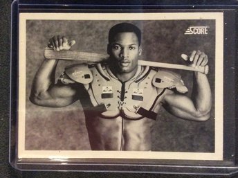 1990 Score Bo Jackson - K