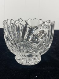 Clear Glass Pedestal Bowl