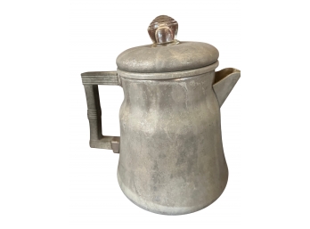 Antique Aluminum Coffee Pot