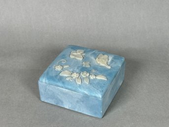 Vintage Robert Nemith Stone Jewelry Box