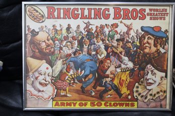 13x18 Ringling Brothers 50 Clowns