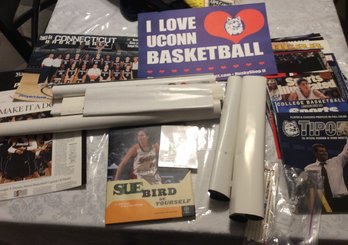 Large Lot Of UCONN Women's Basketball Memorabilia & Collectibles - K (LOCAL Pick-up Only For This Lot)