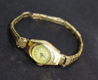 Vintage Gold Filled Ladies Bracelet Wristwatch